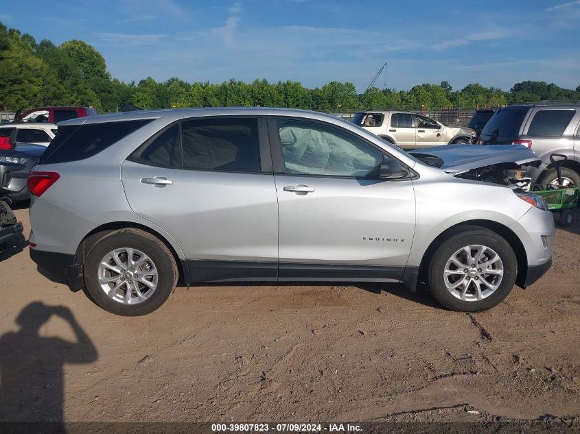 2021 Chevrolet Equinox Ls VIN: 3GNAXHEV2MS163239 Lot: 39807823