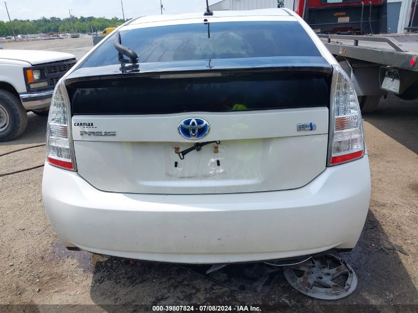 2011 Toyota Prius Two VIN: JTDKN3DU6B0293382 Lot: 39807824