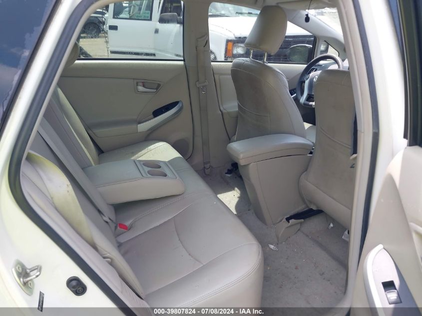 2011 Toyota Prius Two VIN: JTDKN3DU6B0293382 Lot: 39807824