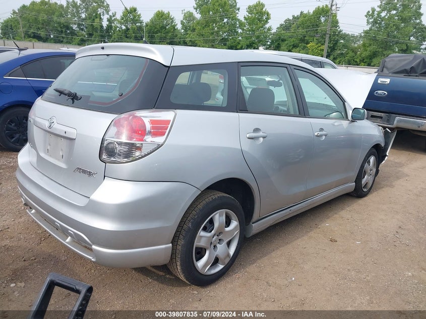 2006 Toyota Corolla Matrix Xr VIN: 2T1KR32E86C587152 Lot: 39807835