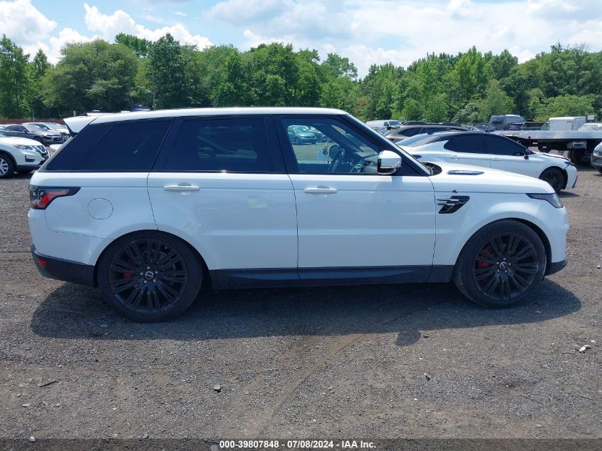 2021 Land Rover Range Rover Sport Se Mhev VIN: SALWG2SU3MA768758 Lot: 39807848