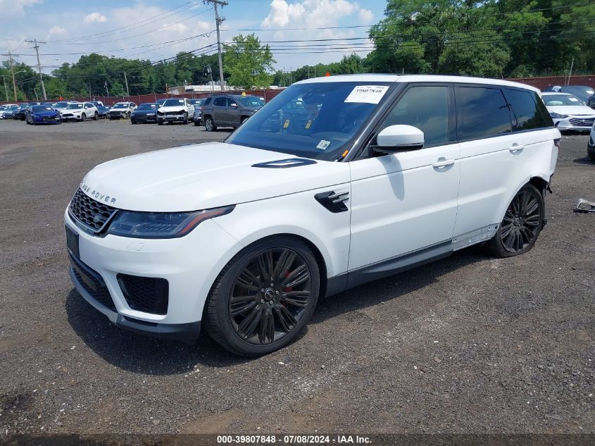 VIN SALWG2SU3MA768758 2021 LAND ROVER RANGE ROVER SPORT no.2