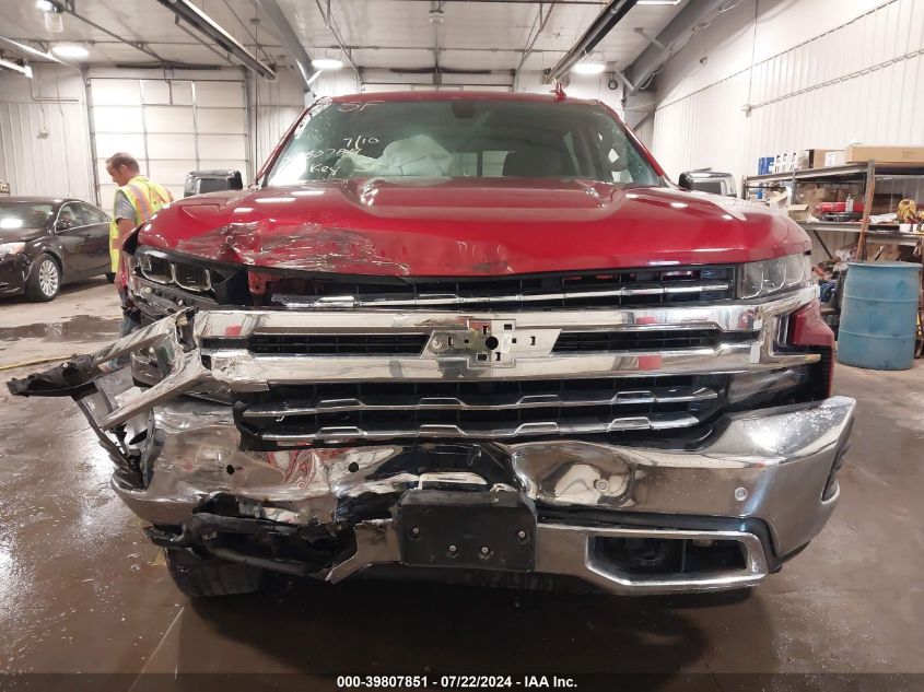 2021 Chevrolet Silverado 1500 4Wd Short Bed Ltz VIN: 3GCUYGEL7MG135483 Lot: 39807851