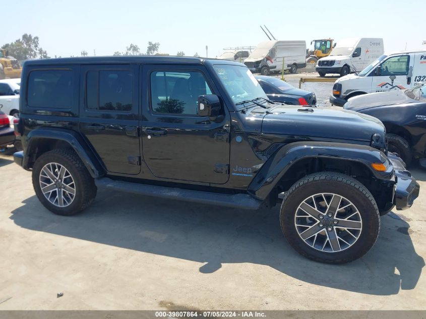 2024 Jeep Wrangler 4Xe High Altitude VIN: 1C4RJXU60RW114876 Lot: 39807864