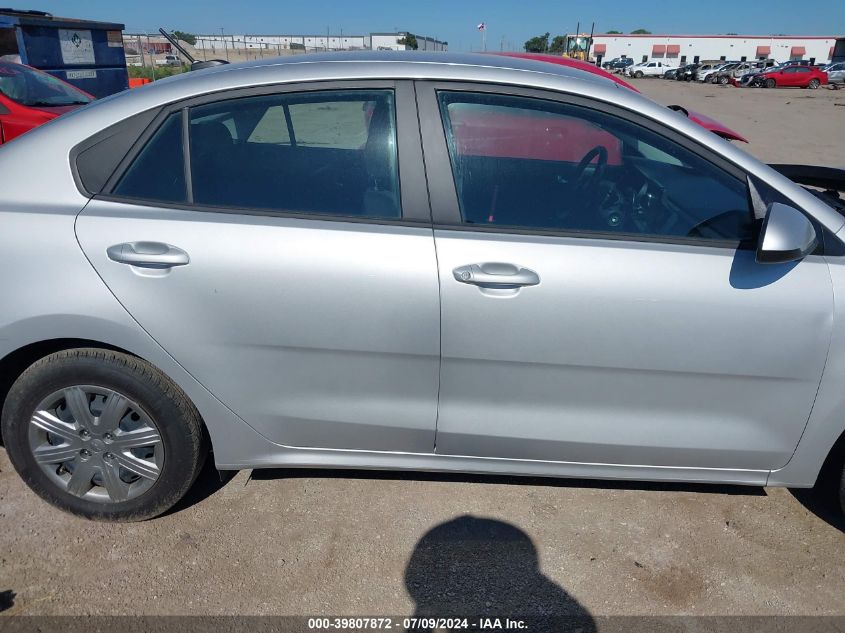 2023 Kia Rio Lx VIN: 3KPA24AD1PE578553 Lot: 39807872