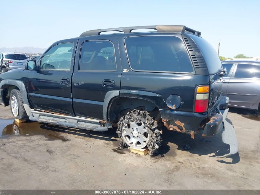 2004 Chevrolet Tahoe Z71 VIN: 1GNEK13T94R227837 Lot: 39807875