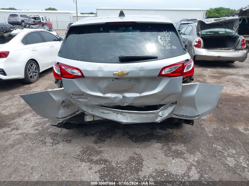 2018 Chevrolet Equinox Ls VIN: 3GNAXHEV4JL130183 Lot: 39807884