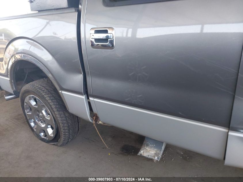 2009 Ford F150 Supercrew VIN: 1FTPW14V89FB37710 Lot: 39807903