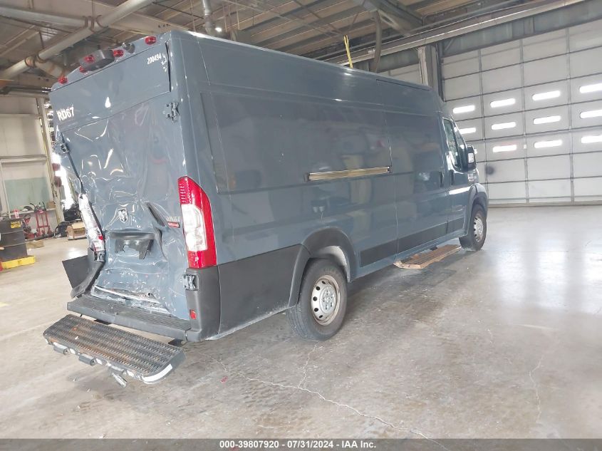 2021 Ram Promaster 3500 Cargo Van High Roof 159 Wb Ext VIN: 3C6MRVJG6ME535130 Lot: 39807920