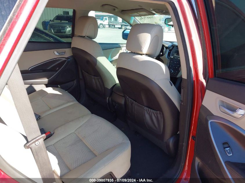 2014 Hyundai Santa Fe Gls VIN: KM8SM4HF3EU035558 Lot: 39807935