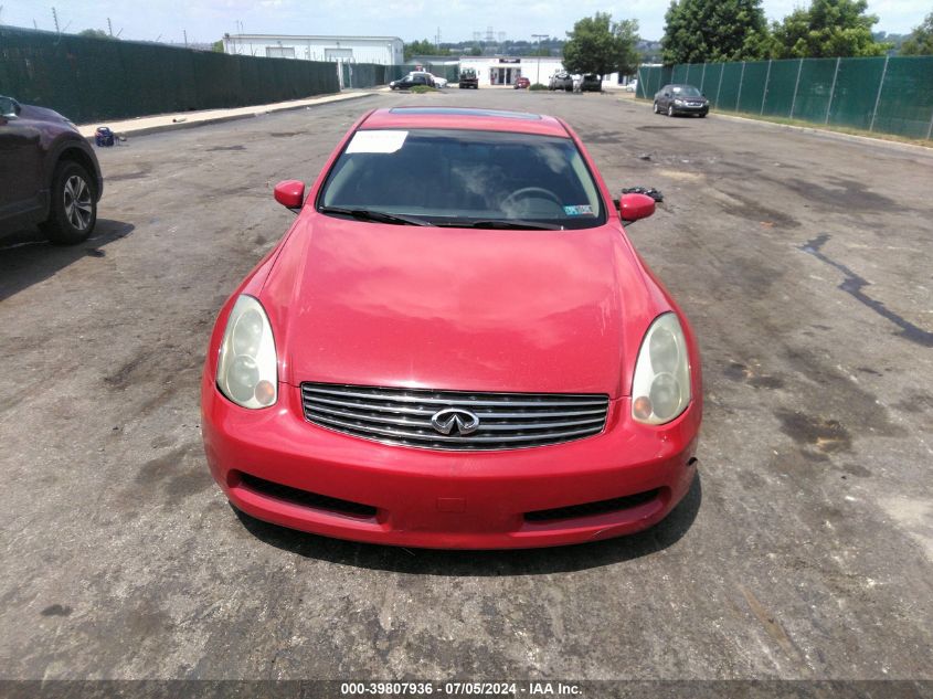 2004 Infiniti G35 VIN: JNKCV54E34M306883 Lot: 39807936