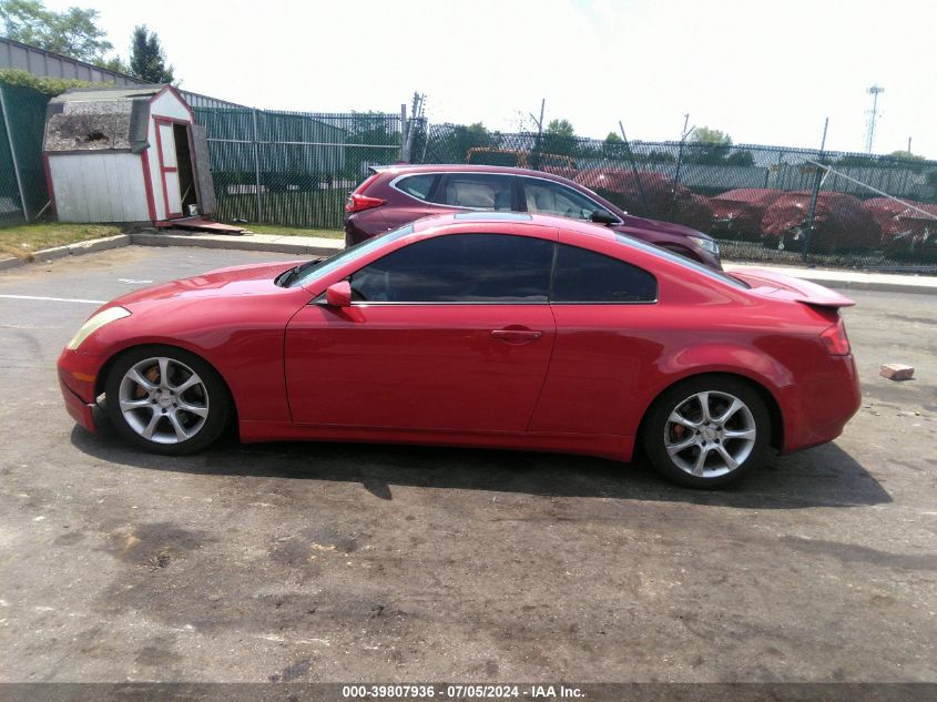 2004 Infiniti G35 VIN: JNKCV54E34M306883 Lot: 39807936