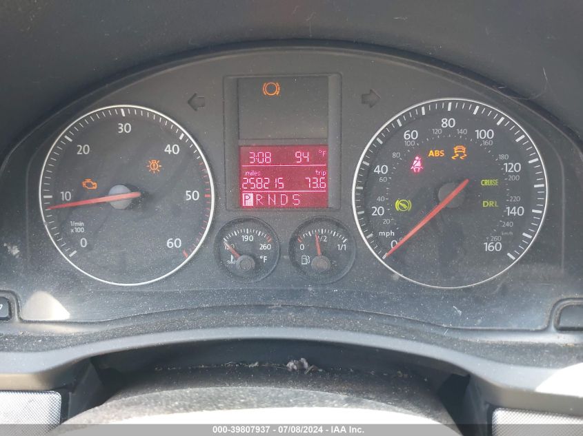 2006 Volkswagen Jetta Tdi VIN: 3VWST71K46M758936 Lot: 39807937