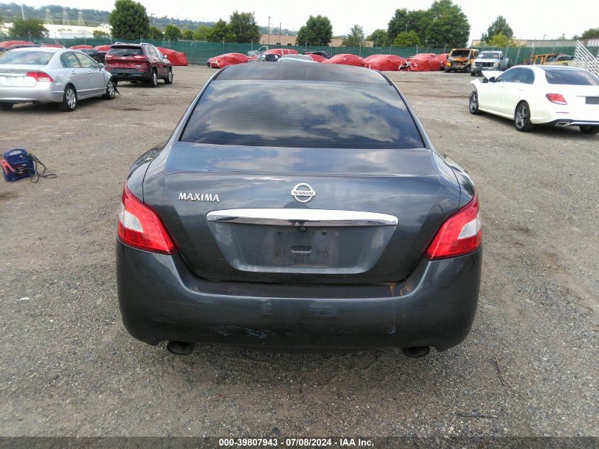 2009 Nissan Maxima 3.5 S VIN: 1N4AA51E19C839505 Lot: 39807943