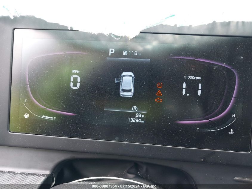 2024 Kia Sportage Lx VIN: KNDPU3DF1R7257580 Lot: 39807954