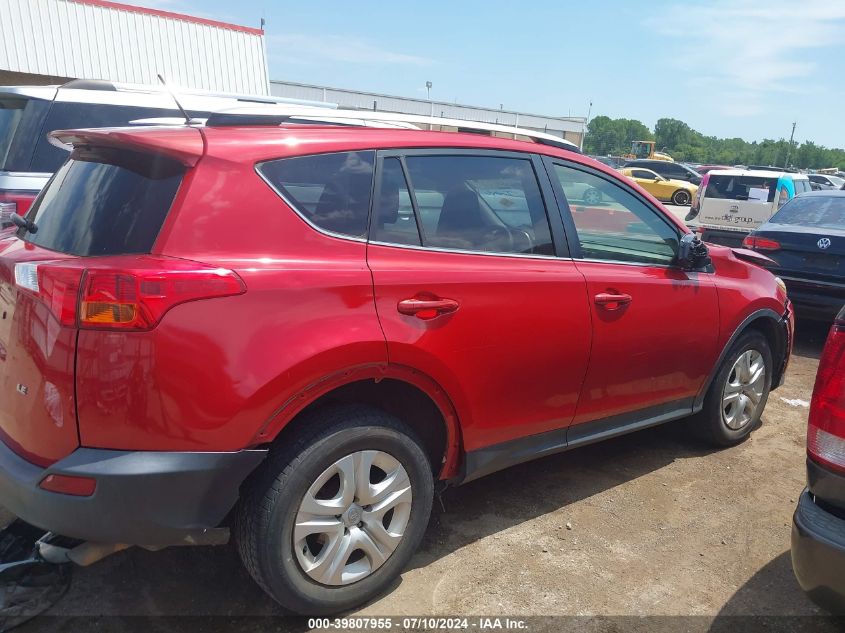 2015 Toyota Rav4 Le VIN: JTMZFREV1FD080330 Lot: 39807955