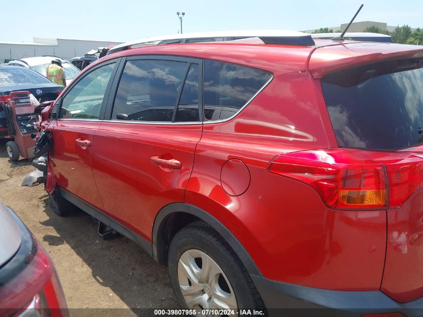 2015 Toyota Rav4 Le VIN: JTMZFREV1FD080330 Lot: 39807955