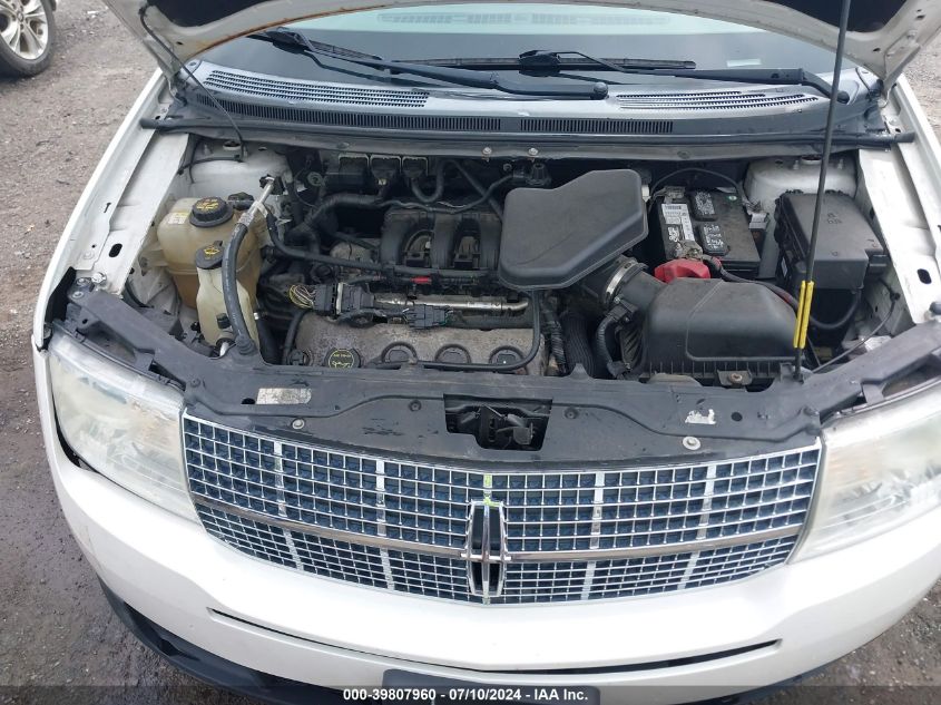 2010 Lincoln Mkx VIN: 2LMDJ8JC3ABJ05346 Lot: 39807960