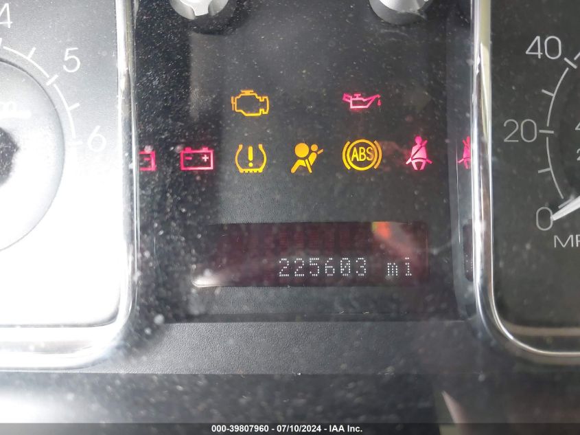 2010 Lincoln Mkx VIN: 2LMDJ8JC3ABJ05346 Lot: 39807960