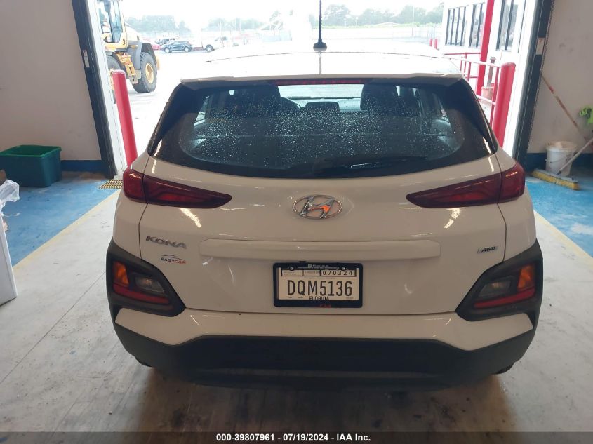 2021 Hyundai Kona Se VIN: KM8K1CAA8MU660408 Lot: 39807961