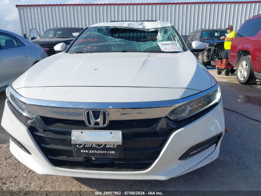 2019 Honda Accord Ex VIN: 1HGCV1F48KA013530 Lot: 39807962