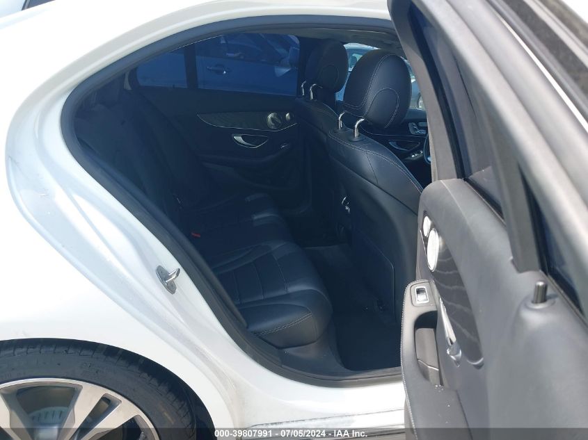 2017 Mercedes-Benz C 300 Luxury/Sport VIN: 55SWF4JB1HU215172 Lot: 39807991