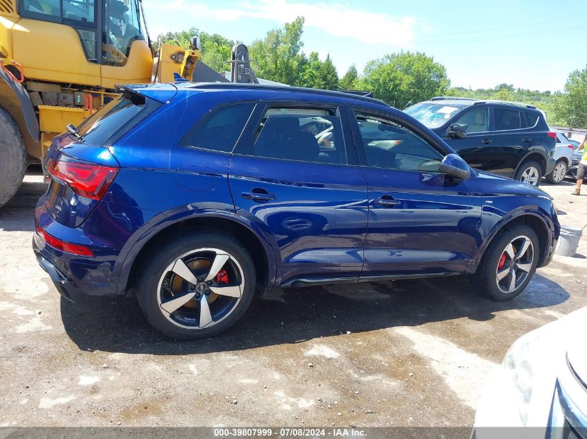 2024 Audi Q5 Premium Plus 45 Tfsi S Line Quattro VIN: WA1EAAFY5R2054394 Lot: 39807999