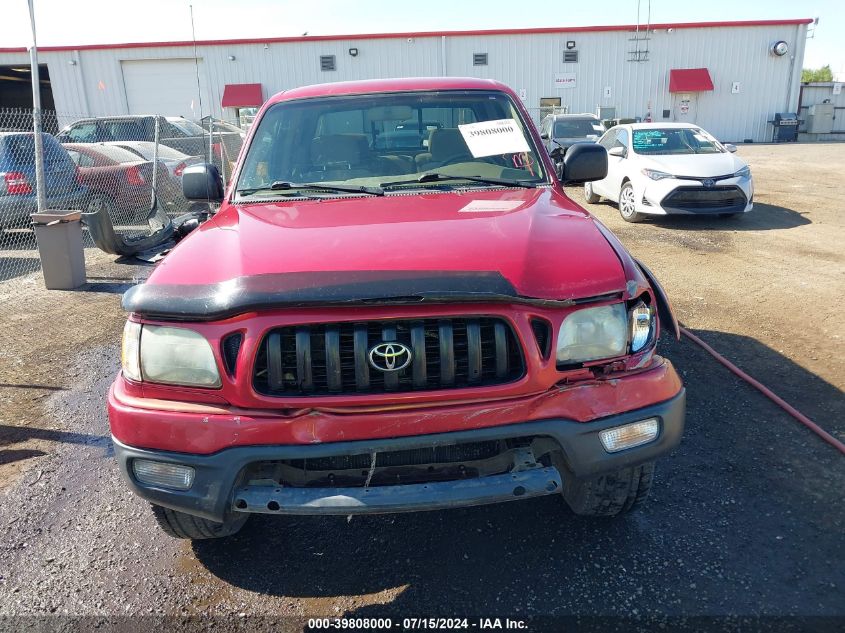 2004 Toyota Tacoma Prerunner V6 VIN: 5TEGN92NX4Z443405 Lot: 39808000