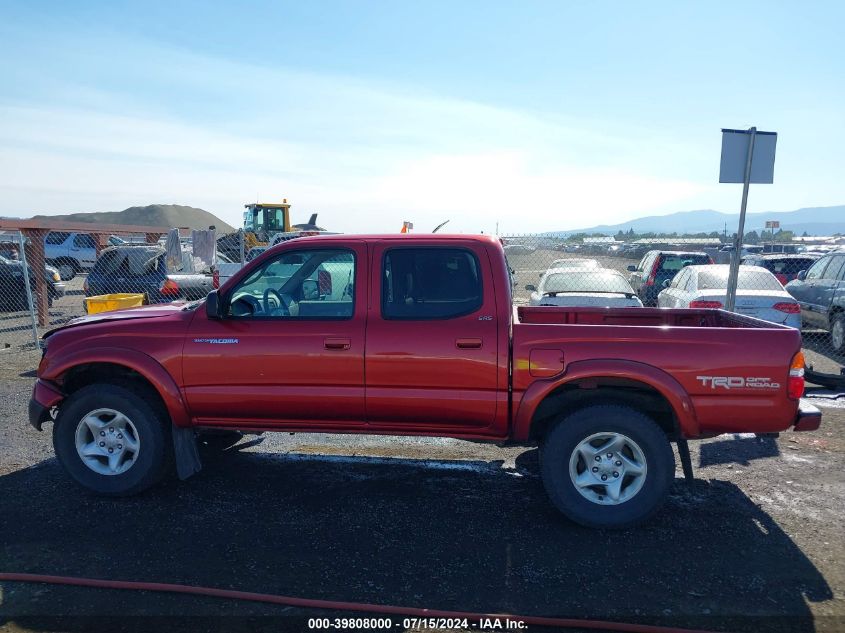 2004 Toyota Tacoma Prerunner V6 VIN: 5TEGN92NX4Z443405 Lot: 39808000