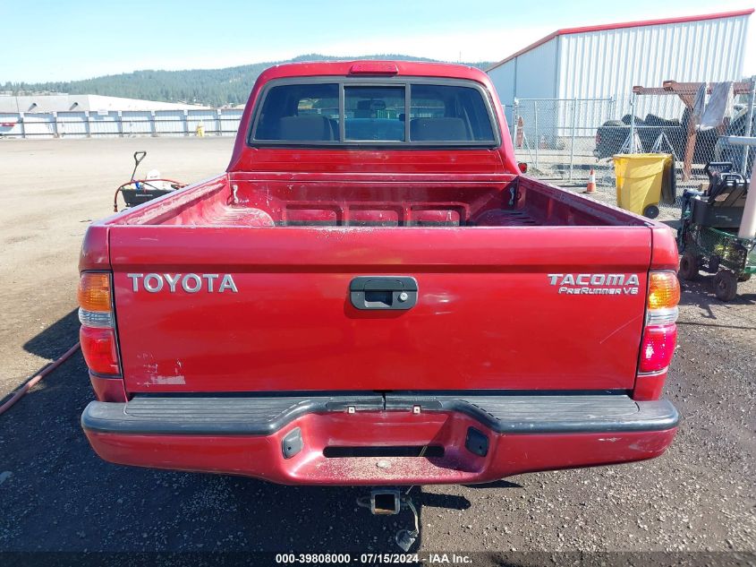 2004 Toyota Tacoma Prerunner V6 VIN: 5TEGN92NX4Z443405 Lot: 39808000