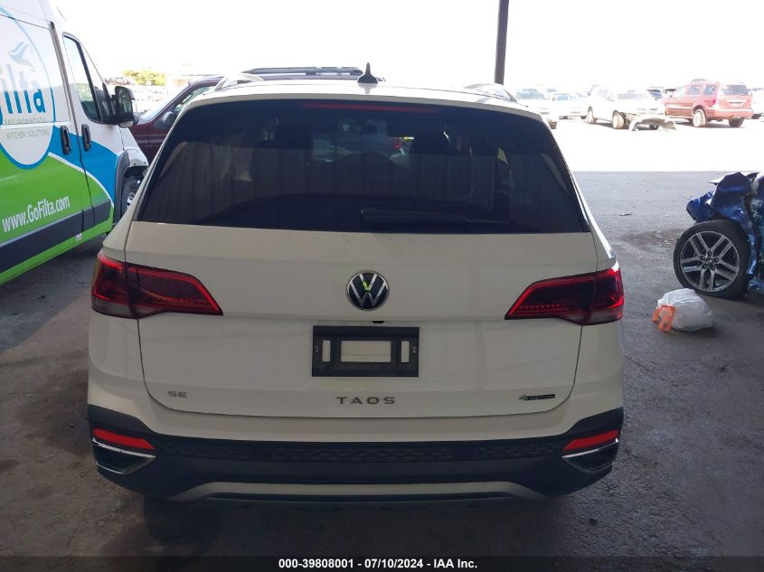 2023 Volkswagen Taos Se VIN: 3VVNX7B24PM304336 Lot: 39808001