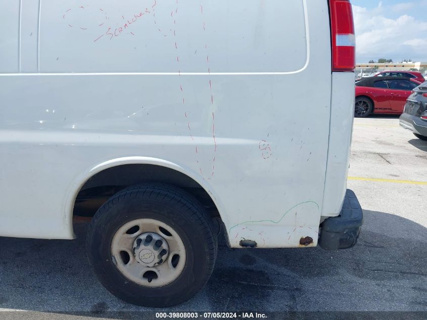 2008 Chevrolet Express Work Van VIN: 1GCGG25C881140909 Lot: 39808003