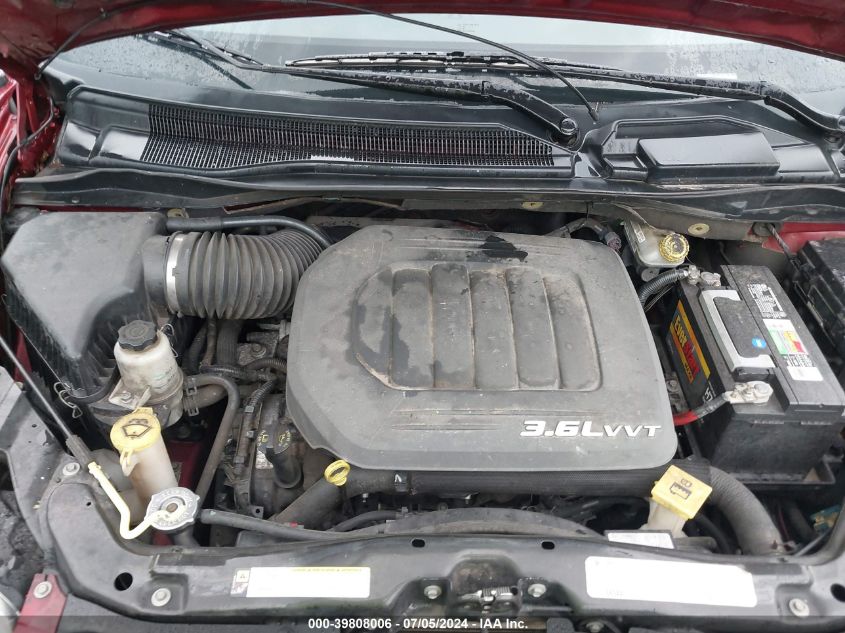 2012 Chrysler Town & Country Touring VIN: 2C4RC1BG5CR185722 Lot: 39808006