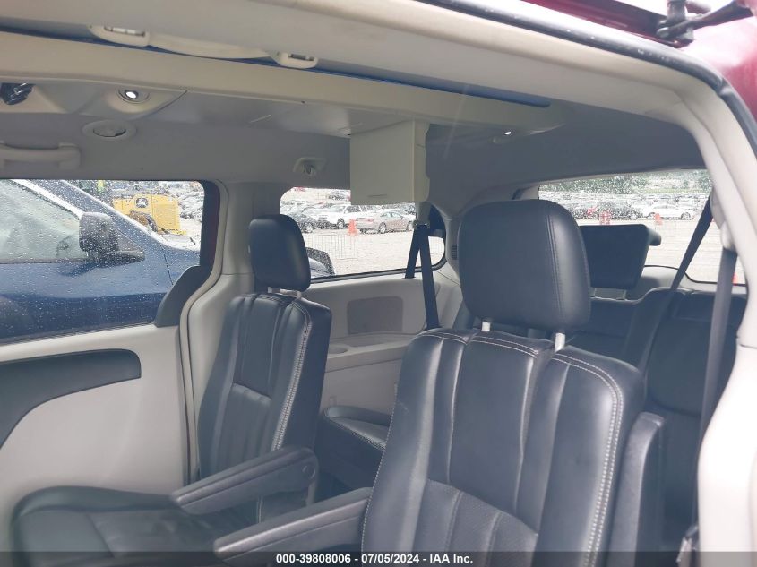 2012 Chrysler Town & Country Touring VIN: 2C4RC1BG5CR185722 Lot: 39808006