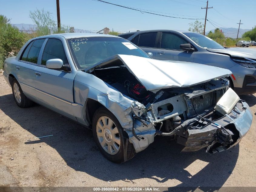 2004 Mercury Grand Marquis Ls VIN: 2MEFM75W74X660496 Lot: 39808042