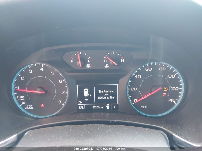 2018 Chevrolet Equinox Lt VIN: 3GNAXJEV5JS598176 Lot: 39808043