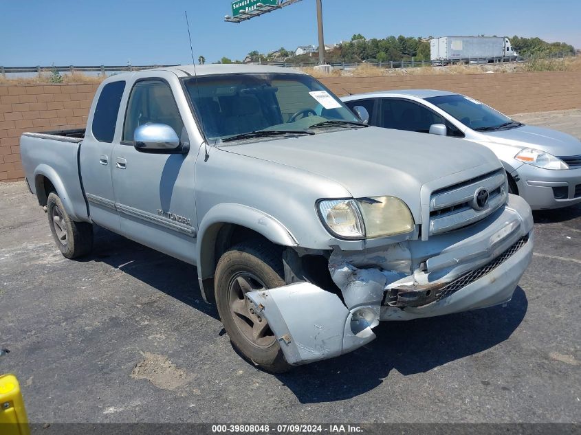 2003 Toyota Tundra Sr5 V8 VIN: 5TBBT441X3S405917 Lot: 39808048