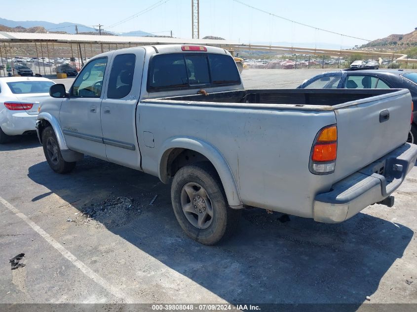 2003 Toyota Tundra Sr5 V8 VIN: 5TBBT441X3S405917 Lot: 39808048