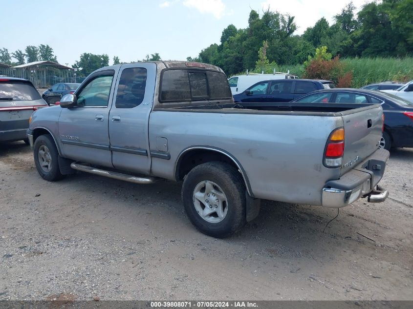 5TBRT341X2S255721 | 2002 TOYOTA TUNDRA