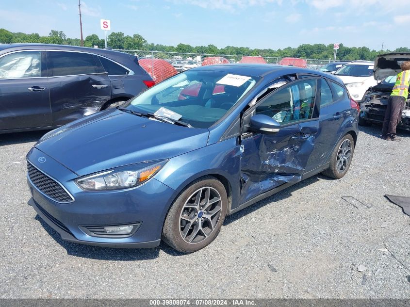 2018 Ford Focus Sel VIN: 1FADP3M27JL319766 Lot: 39808074