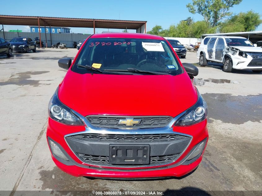 2019 Chevrolet Spark Ls Cvt VIN: KL8CB6SA6KC704441 Lot: 39808075