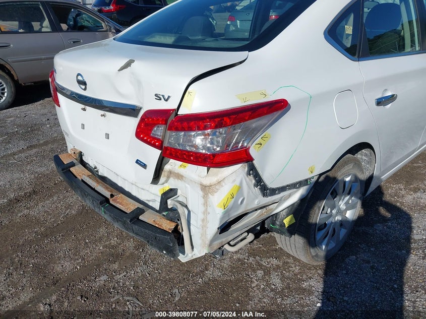 2014 Nissan Sentra Sv VIN: 3N1AB7AP1EY283155 Lot: 39808077