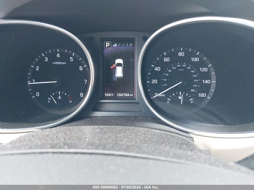 2017 Hyundai Santa Fe Sport 2.4L VIN: 5XYZU3LB2HG460714 Lot: 39808082