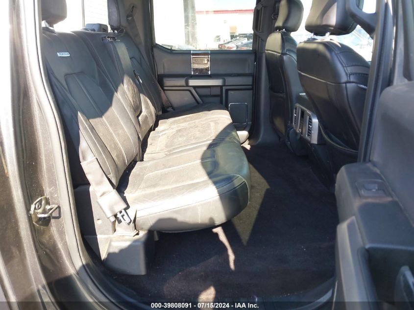 2016 Ford F-150 Platinum VIN: 1FTEW1EG7GFA14551 Lot: 39808091