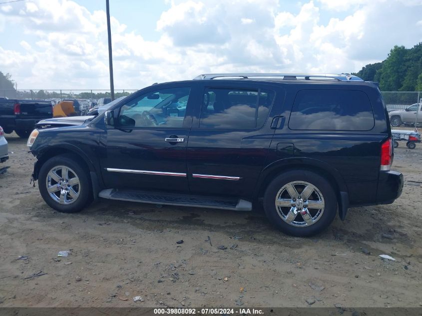 2014 Nissan Armada Platinum VIN: 5N1BA0NF3EN603209 Lot: 39808092