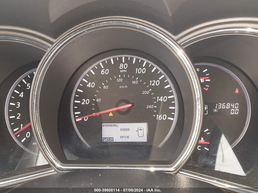 2011 Nissan Murano Sl VIN: JN8AZ1MW1BW150184 Lot: 39808114