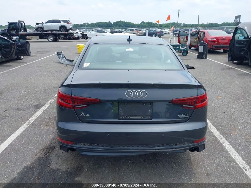 2018 AUDI A4 PREMIUM PLUS - WAUENAF47JA149280