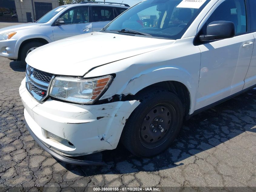 2016 Dodge Journey Se VIN: 3C4PDCAB9GT182430 Lot: 39808155