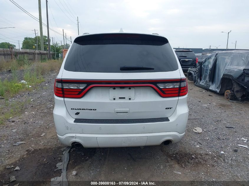 2021 Dodge Durango Gt VIN: 1C4RDJDG9MC837262 Lot: 39808163