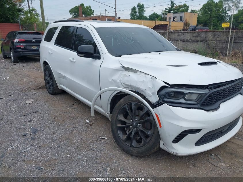 2021 Dodge Durango Gt VIN: 1C4RDJDG9MC837262 Lot: 39808163